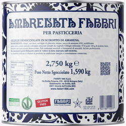 FABBRI - Amarenata Tuttofrutto 18/20 2,75kg