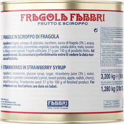 FABBRI - Fragola Fabbri 3,2kg