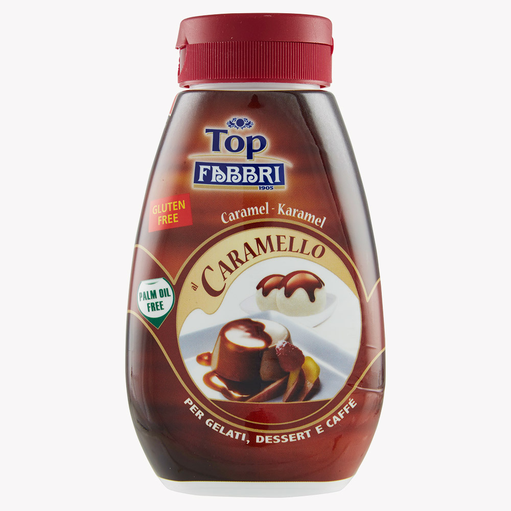 Fabbri Caramello Mini Topping Sirop de caramel 225g – Italian
